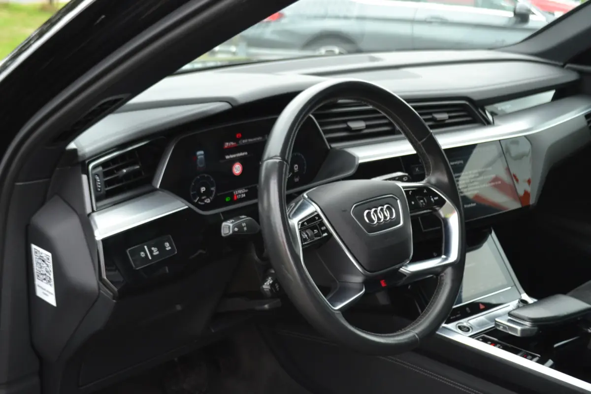 55 quattro S-Line 95 kWh Panoramdak | Trekhaak | Stoelen v el geheug. | Achteruitrijcamera | Keyless |