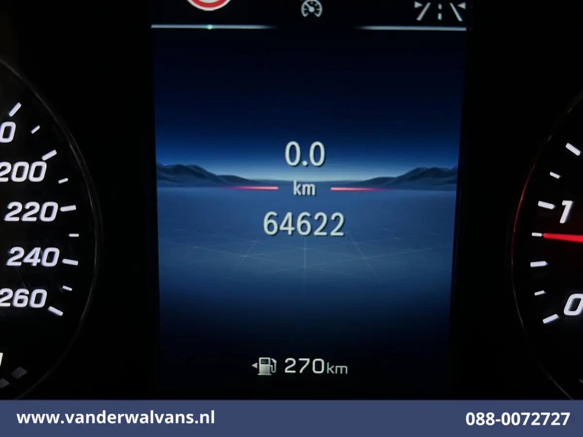 116 CDI 164pk L2H1 Euro6 Airco | Camera | Navigatie | Cruisecontrol | Stoelverwarming Parkeersensoren, Bijrijdersbank
