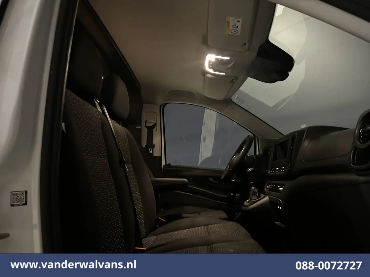 116 CDI 164pk L2H1 Euro6 Airco | Camera | Navigatie | Cruisecontrol | Stoelverwarming Parkeersensoren, Bijrijdersbank
