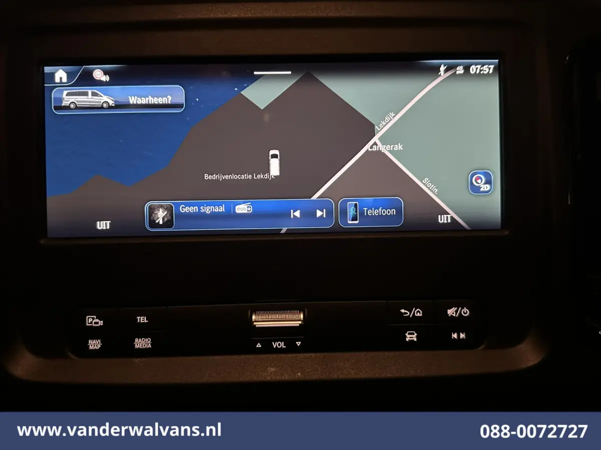 116 CDI 164pk L2H1 Euro6 Airco | Camera | Navigatie | Cruisecontrol | Stoelverwarming Parkeersensoren, Bijrijdersbank