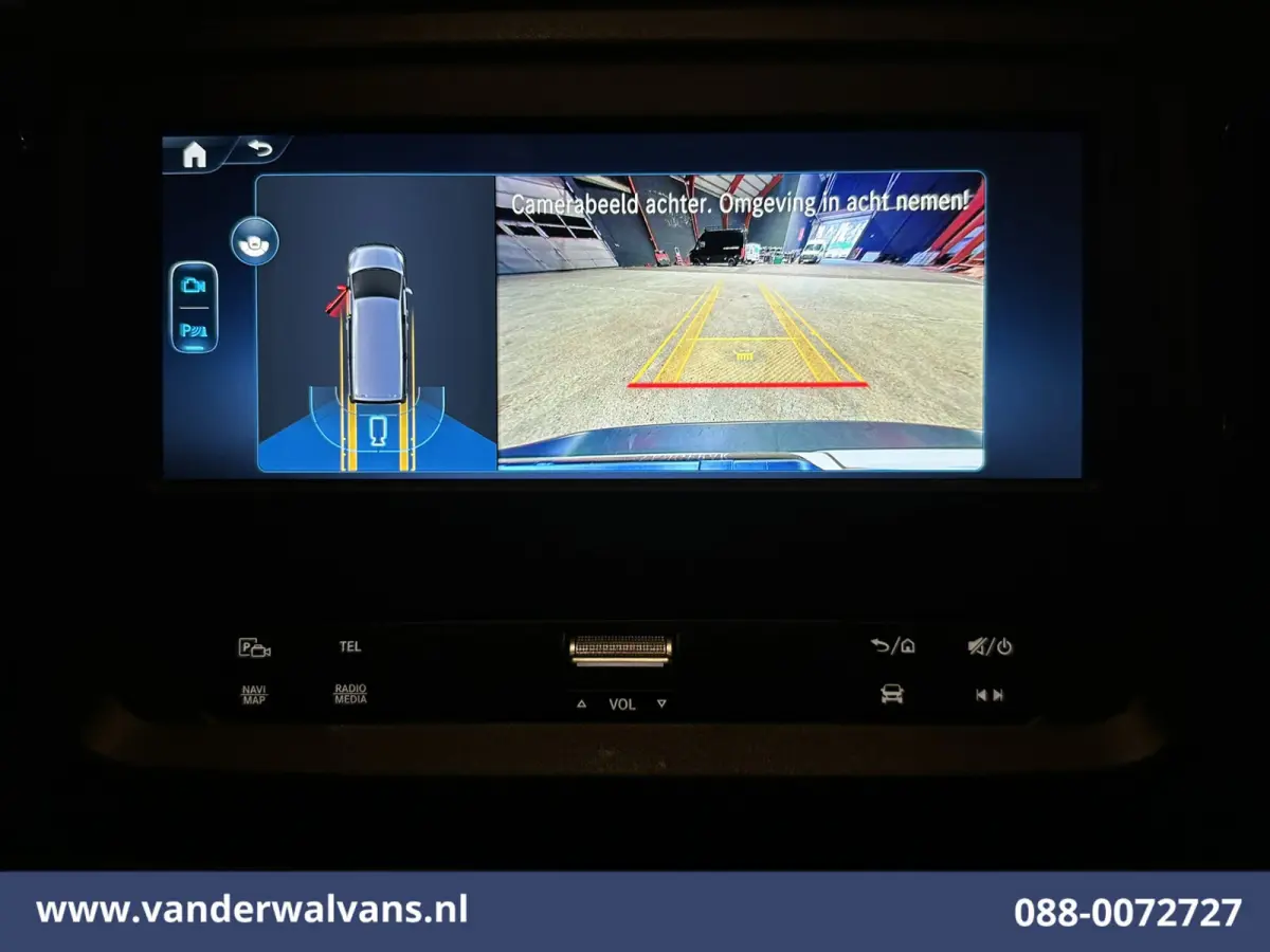 116 CDI 164pk L2H1 Euro6 Airco | Camera | Navigatie | Cruisecontrol | Stoelverwarming Parkeersensoren, Bijrijdersbank