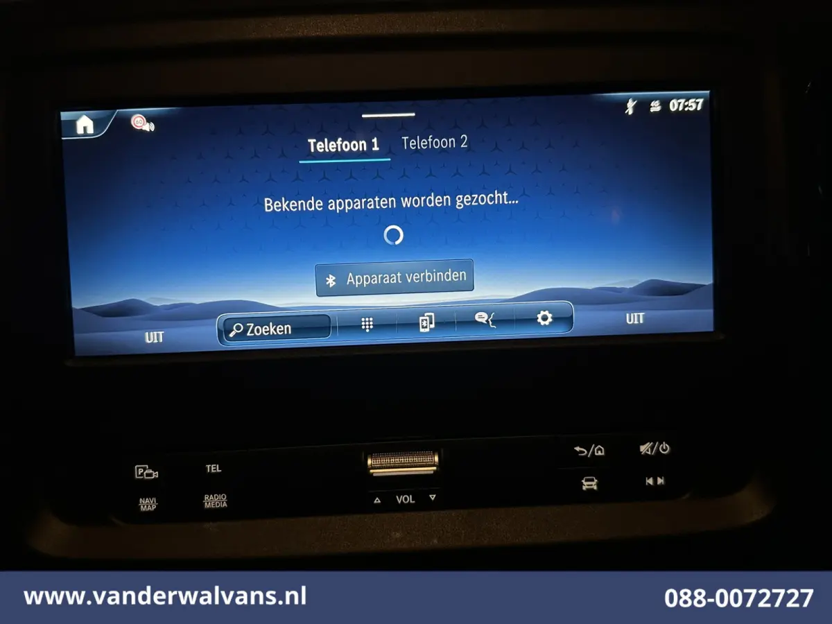 116 CDI 164pk L2H1 Euro6 Airco | Camera | Navigatie | Cruisecontrol | Stoelverwarming Parkeersensoren, Bijrijdersbank