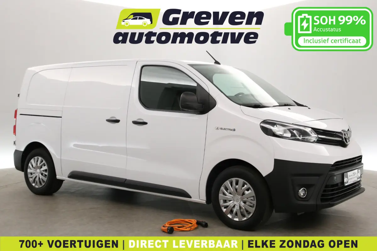 Elektrisch 75 kWh L2H1 Long Range | Snelladen | SOH 99% | Airco | Cruise | 3 Zits | Carplay | Parkeersens.
