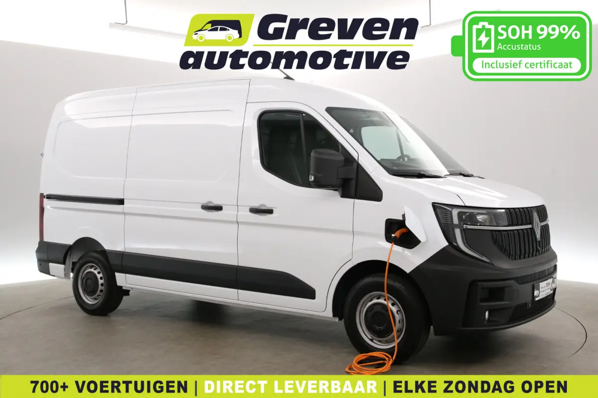 3.5t Long Range 87 kWh L2H2 | Snelladen | SOH 99% | Clima | Camera | Carplay | Virtual | Cruise | 3 Zits | Parkeersens. | LED