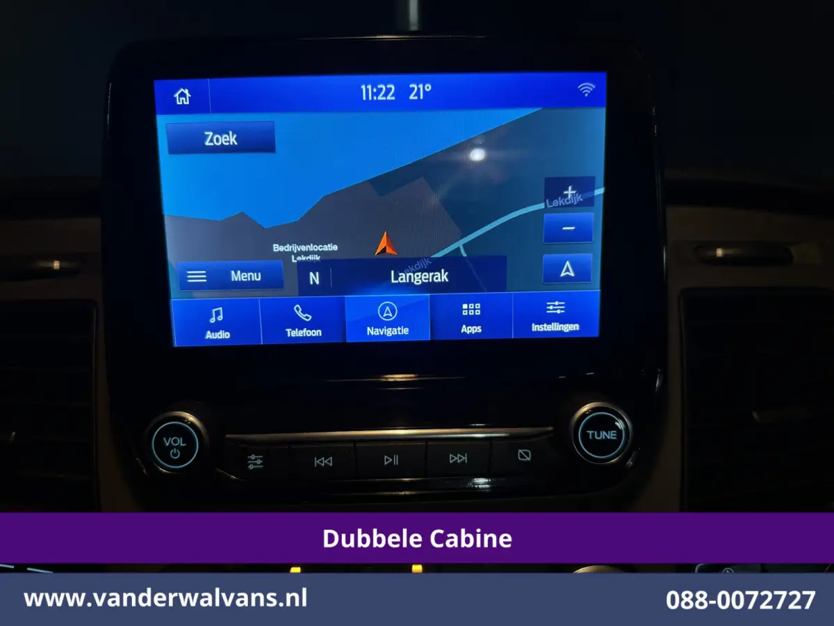 2.0 TDCI 130pk Automaat L2H1 Euro6 Airco | 5-Zits | Camera | Navigatie | Cruisecontrol | Stoelverwarming Apple Carplay, Trekhaak, Parkeersensoren, Achterklep