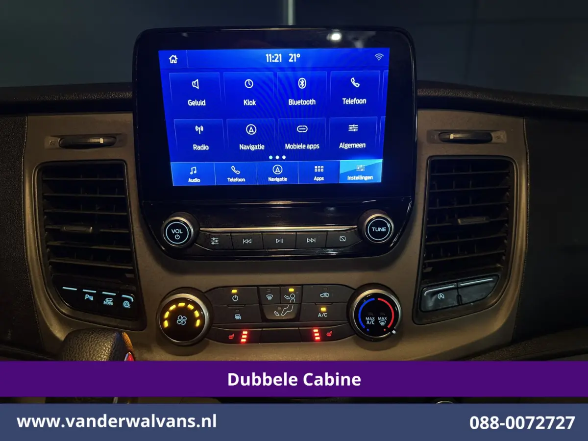 2.0 TDCI 130pk Automaat L2H1 Euro6 Airco | 5-Zits | Camera | Navigatie | Cruisecontrol | Stoelverwarming Apple Carplay, Trekhaak, Parkeersensoren, Achterklep