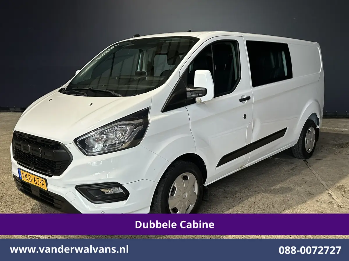 2.0 TDCI 130pk Automaat L2H1 Euro6 Airco | 5-Zits | Camera | Navigatie | Cruisecontrol | Stoelverwarming Apple Carplay, Trekhaak, Parkeersensoren, Achterklep