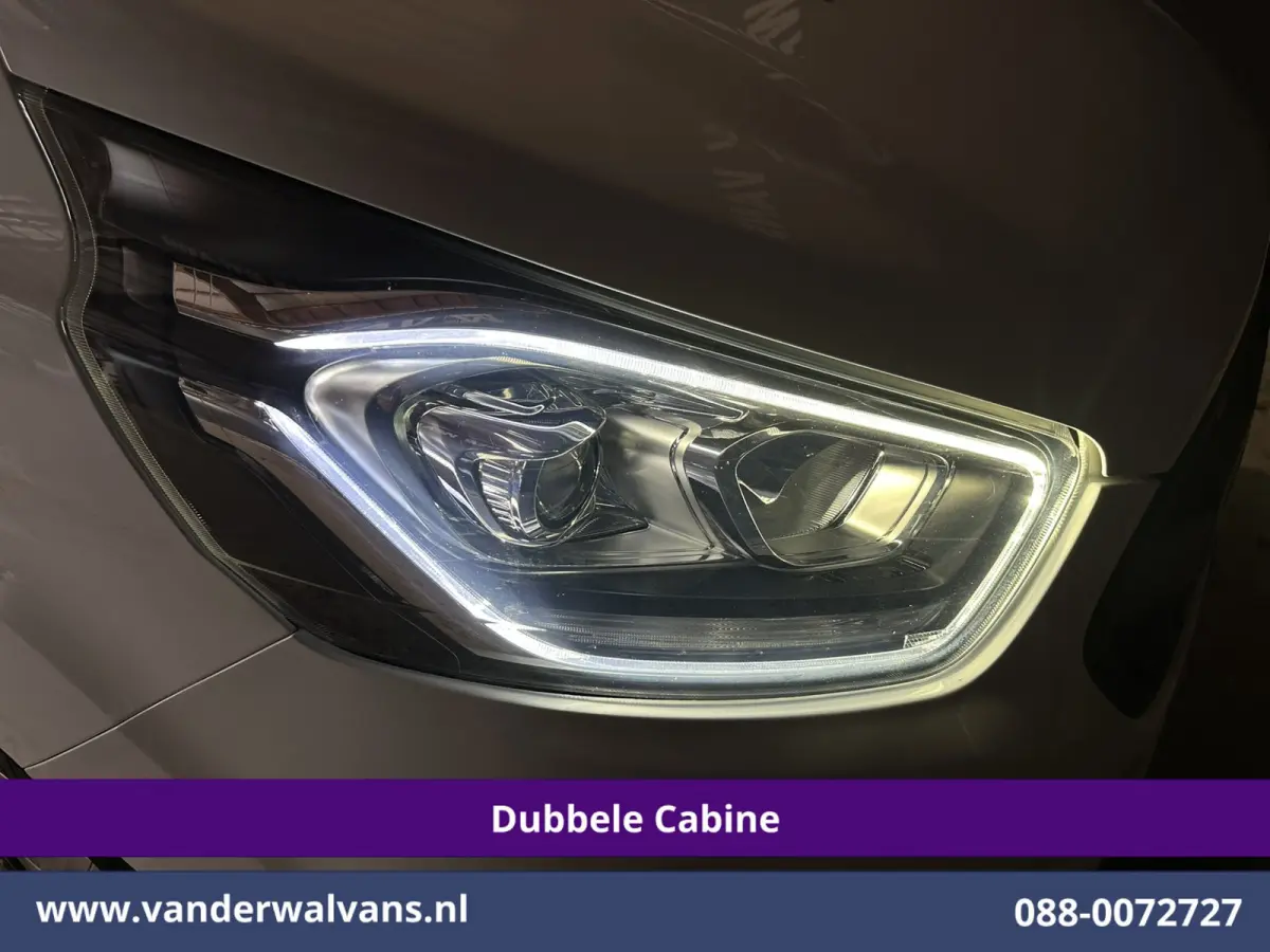 2.0 TDCI 130pk Automaat L2H1 Dubbele Cabine Euro6 Airco | 5-Zits | Camera | Navigatie | LED | Apple Carplay | Cruisecontrol Android Auto, Trekhaak, Stoelverwarming, Parkeersensoren, Achterkl