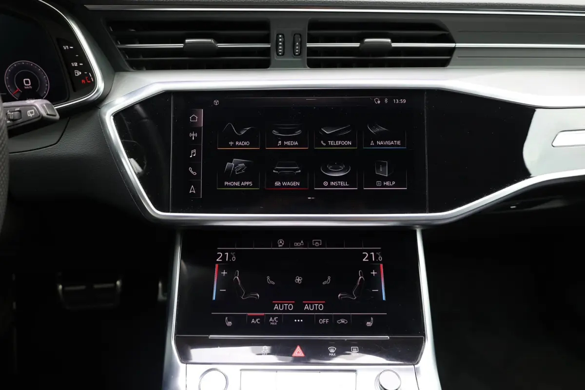 35 TDI 3x S-line LED/VIRTUAL/PANO/LEER+S.VERWARMING+MEMORY/21" LMV/360/ACC/ECC/12 MND GARANTIE!