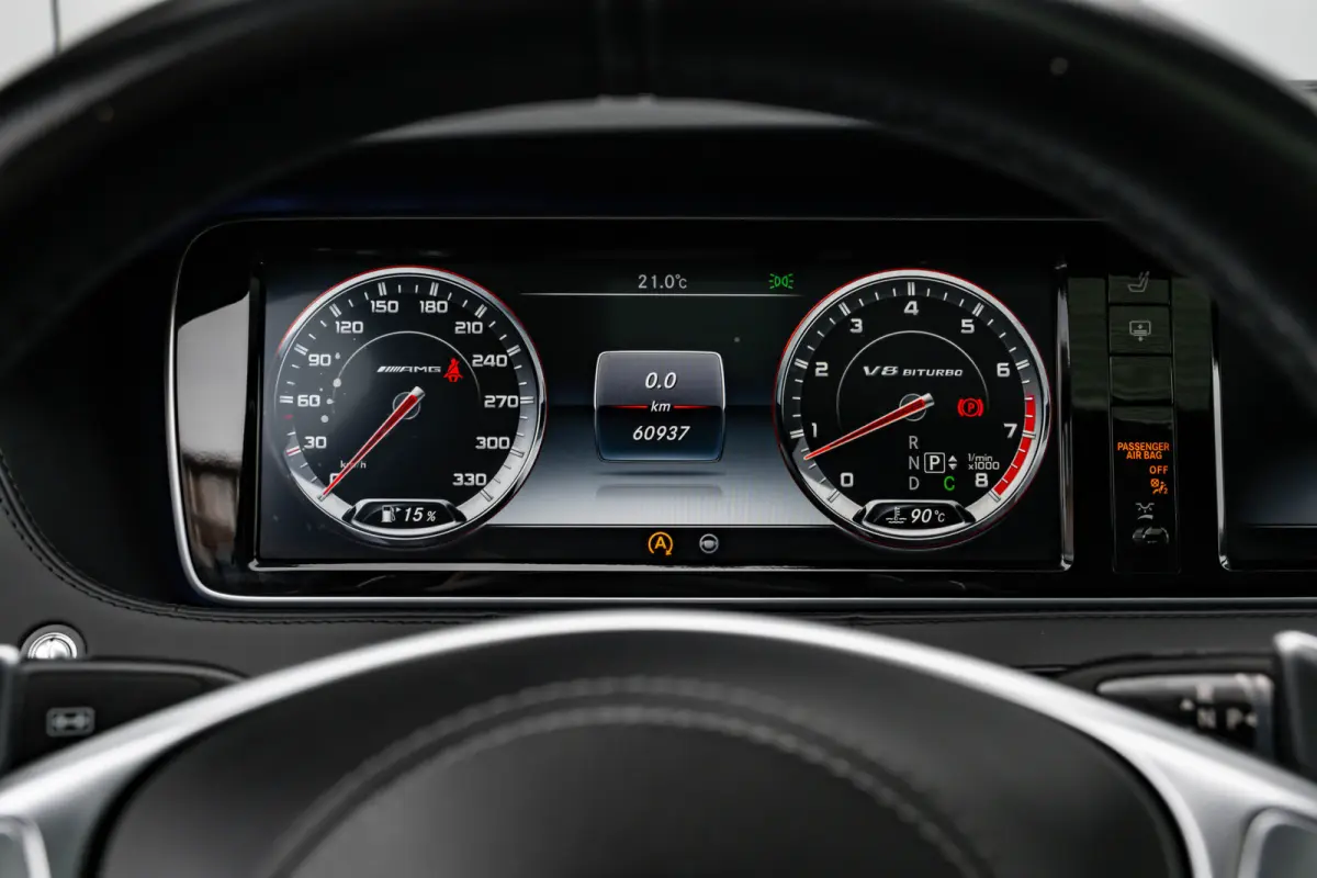 Limousine S63 AMG Lang l Burmeister Audio l Leather Exclusive l AMG Performance l 360gr Camera l Massage l Ventilatie l