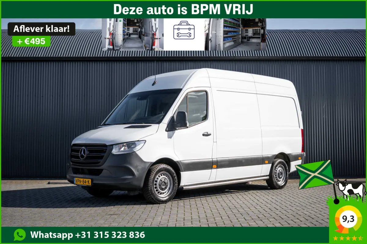 311 CDI RWD L2H2 | Volledig Ingericht | Mbux | Camera | Climatronic