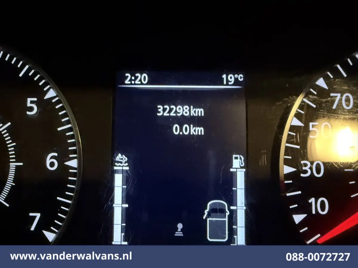 2.3 dCi 146pk Bakwagen 225cm Hoog Laadklep Euro6 Airco | Navigatie | LED | Cruisecontrol Bijrijdersbank