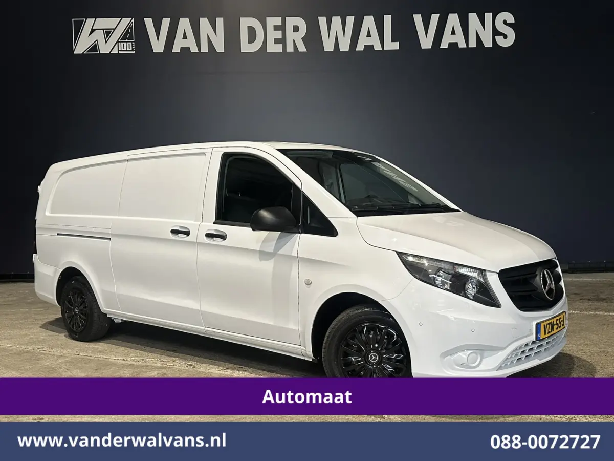 114 CDI 136pk 9G-Tronic Automaat L3H1 Euro6 Airco | Camera | Apple Carplay | Cruisecontrol Android Auto, 2500kg Trekhaak, Parkeersensoren, Bijrijdersbank, Bumper in de kleur