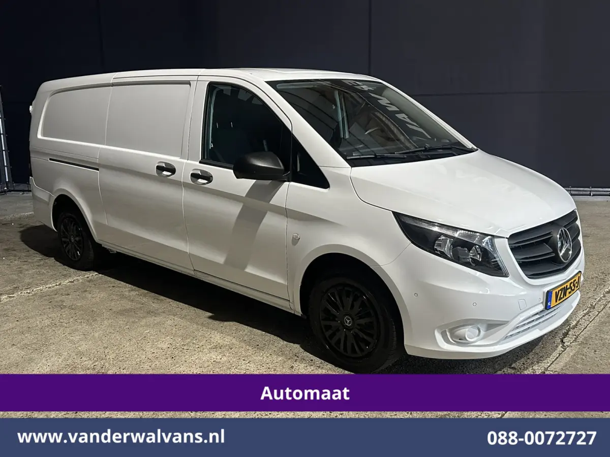 114 CDI 136pk 9G-Tronic Automaat L3H1 Euro6 Airco | Camera | Apple Carplay | Cruisecontrol Android Auto, 2500kg Trekhaak, Parkeersensoren, Bijrijdersbank, Bumper in de kleur