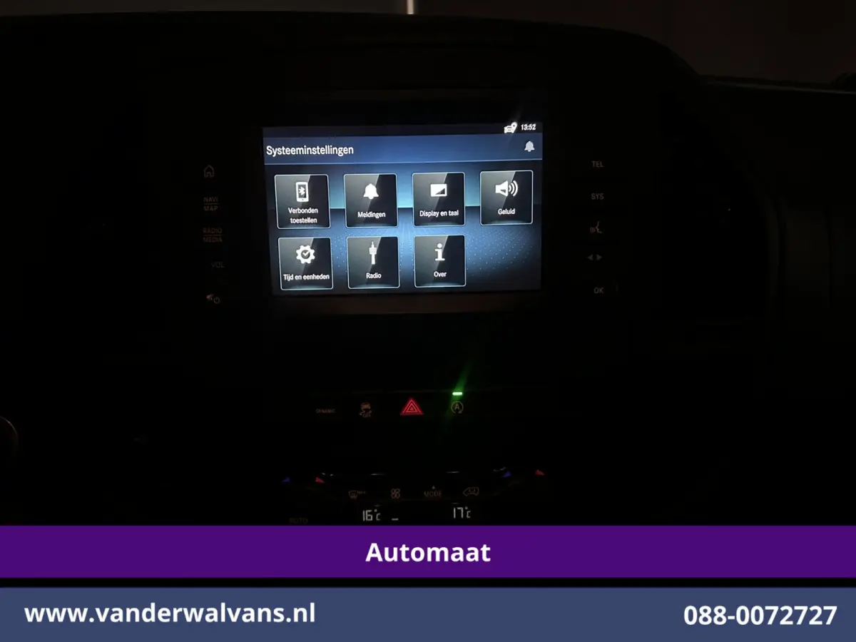 114 CDI 136pk 9G-Tronic Automaat L3H1 Euro6 Airco | Camera | Apple Carplay | Cruisecontrol Android Auto, 2500kg Trekhaak, Parkeersensoren, Bijrijdersbank, Bumper in de kleur