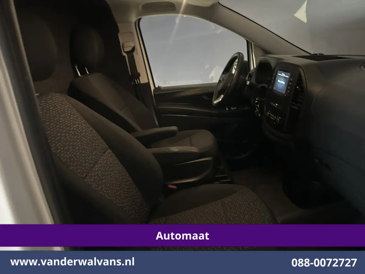 114 CDI 136pk 9G-Tronic Automaat L3H1 Euro6 Airco | Camera | Apple Carplay | Cruisecontrol Android Auto, 2500kg Trekhaak, Parkeersensoren, Bijrijdersbank, Bumper in de kleur