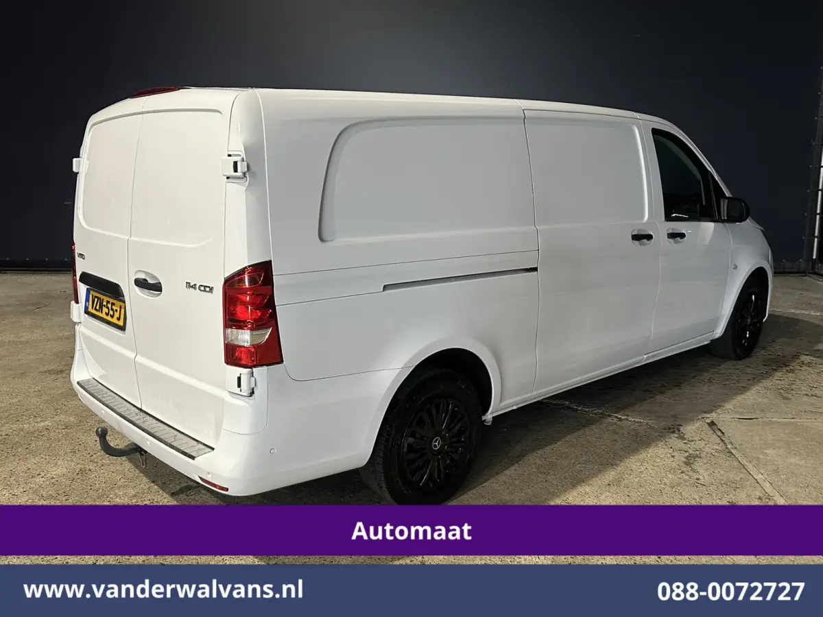 114 CDI 136pk 9G-Tronic Automaat L3H1 Euro6 Airco | Camera | Apple Carplay | Cruisecontrol Android Auto, 2500kg Trekhaak, Parkeersensoren, Bijrijdersbank, Bumper in de kleur