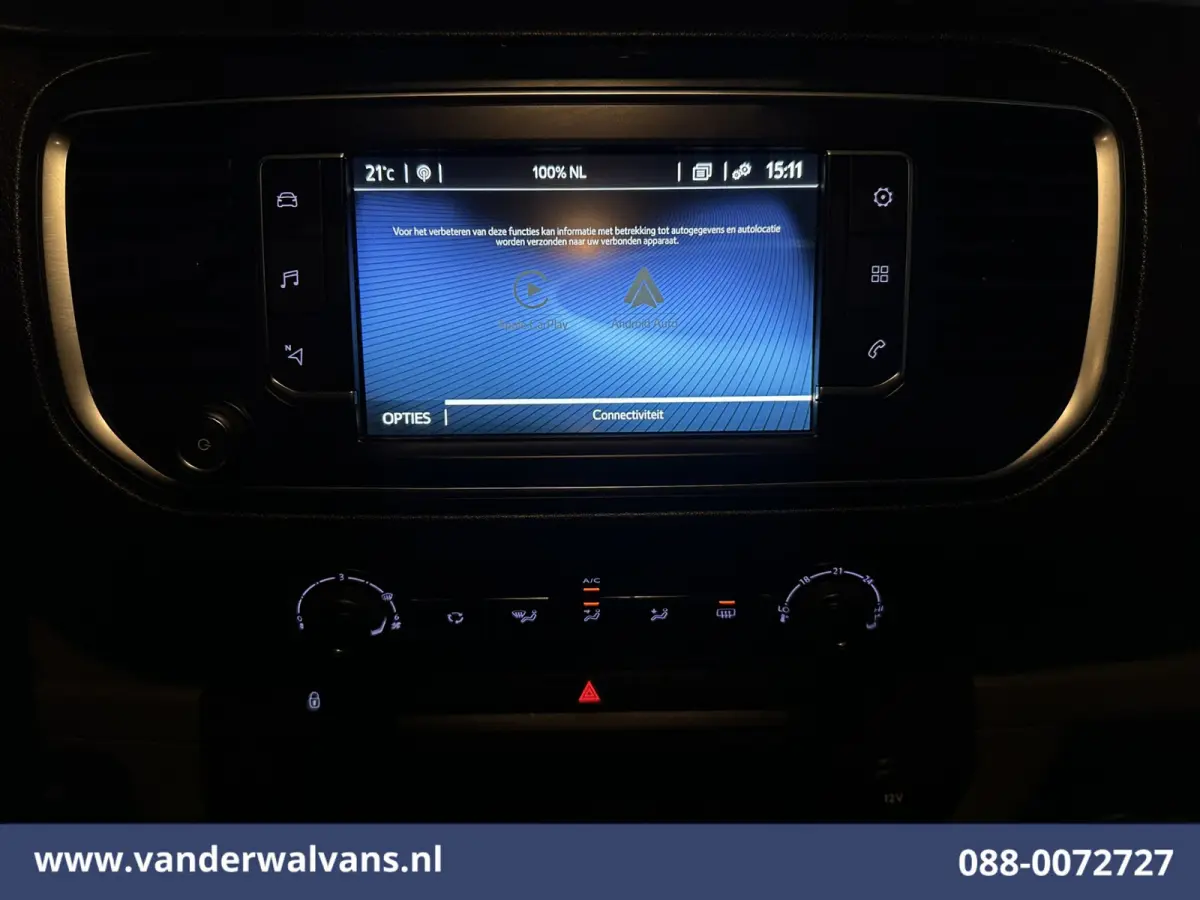 1.5 D-4D 120pk L3H1 Personenbus 9 Zitplaatsen Euro6 Airco | Navigatie | Apple Carplay | Cruisecontrol Android Auto, Trekhaak, Parkeersensoren, Achterklep