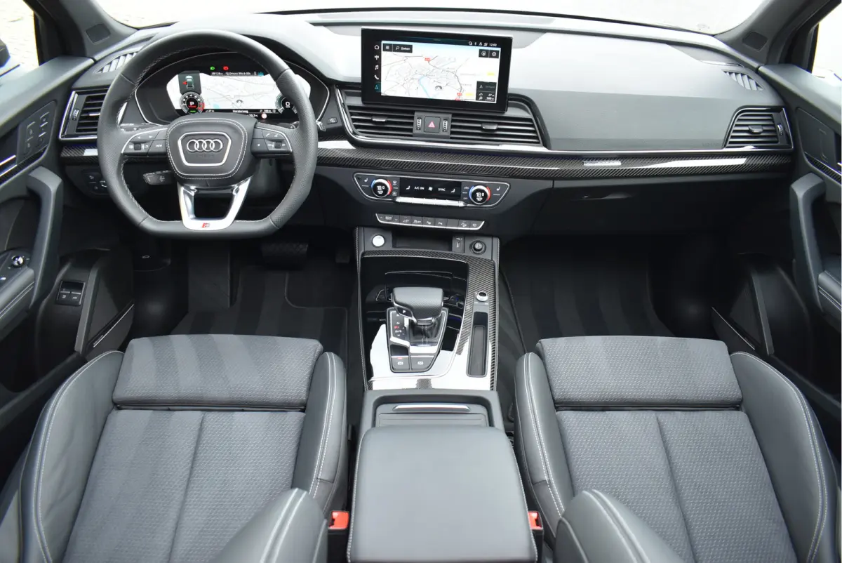 50 TFSI e S-Line 299 Pk Competition Pano Lucht Carbon Keyless Trekhaak Oled Matrix 21 Inch