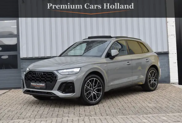 55 TFSI e S-Line 367 Pk Quantum Grey Exclusive Pano Luchtvering ACC Sfeer 20 Inch