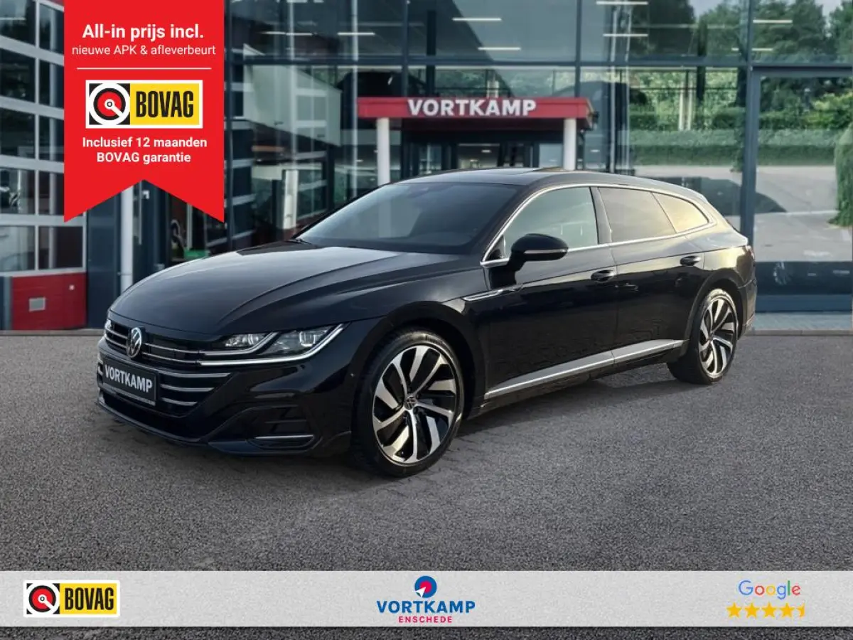 1.4 TSI R-LINE BUSINESS+ e-HYBRID PANO-DAK/TREKHAAK/LEDER/ACC/360CAMERA