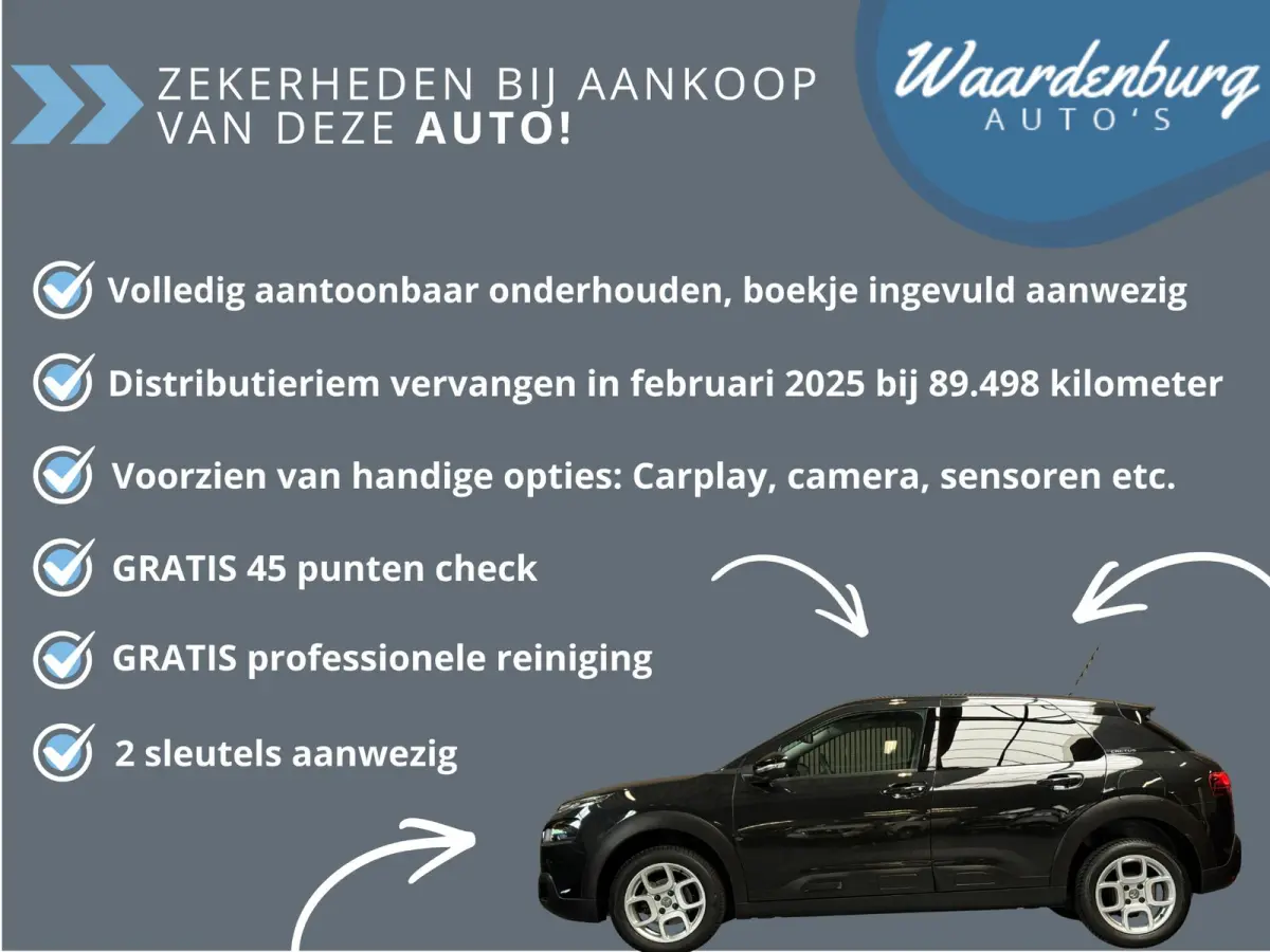 1.2 PureTech Business | Carplay | Camera | Riem vervangen