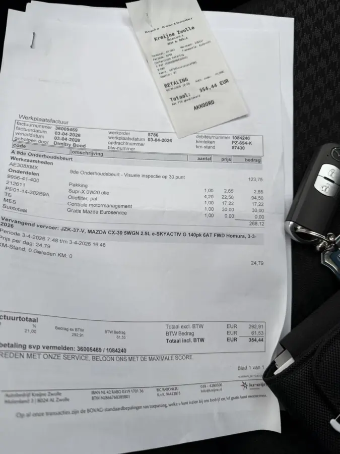 1.5 Skyactiv-G Dynamic AIRCO LMV CRUISE NAV DEALER ONDERH