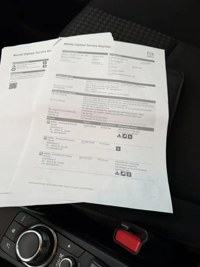1.5 Skyactiv-G Dynamic AIRCO LMV CRUISE NAV DEALER ONDERH