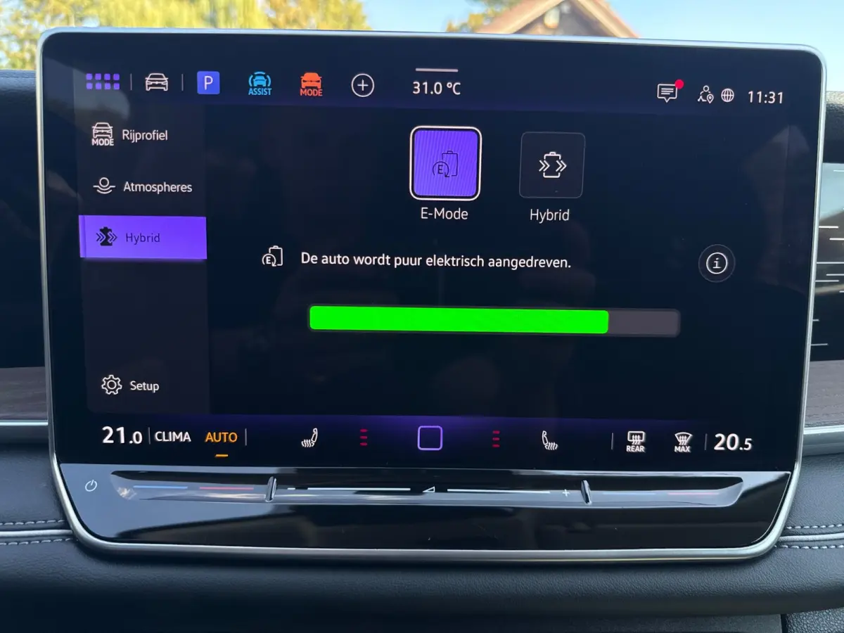 1.5 TSI eHybrid 204PK DSG HYBRID ELEGANCE 360°CAMERA/TREKHAAK/IQ.LIGHT/KEYLESS