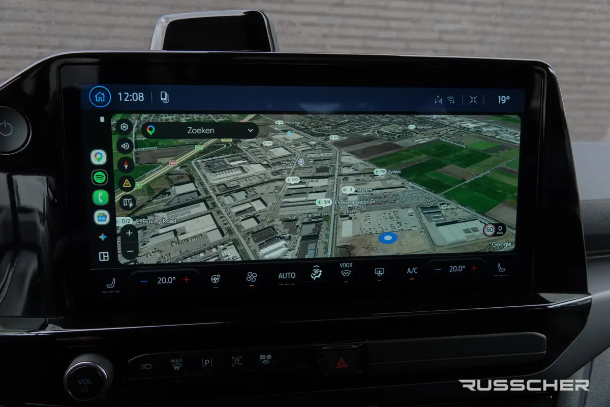 Tourneo L2H1 218Pk Aut. | Sport | 8-Persoons | Nieuwe 71kWh Accu | Elektrisch | Panoramadak | 360° Camera | 19''
