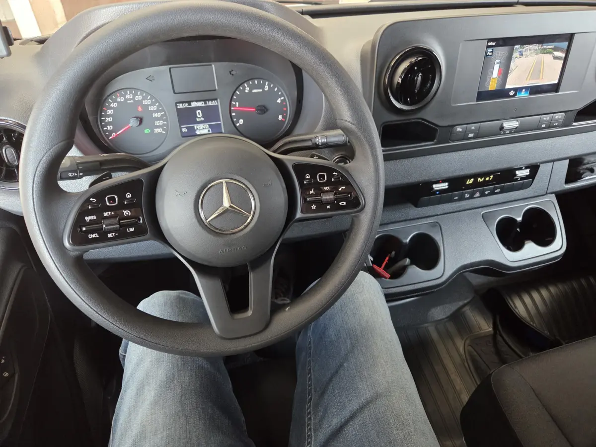 317 CDI AUTM. L2/H2 KOELWAGEN - VRIESWAGEN THERMO KING DAG& NACHT ALUMINIUM LAADVLOER