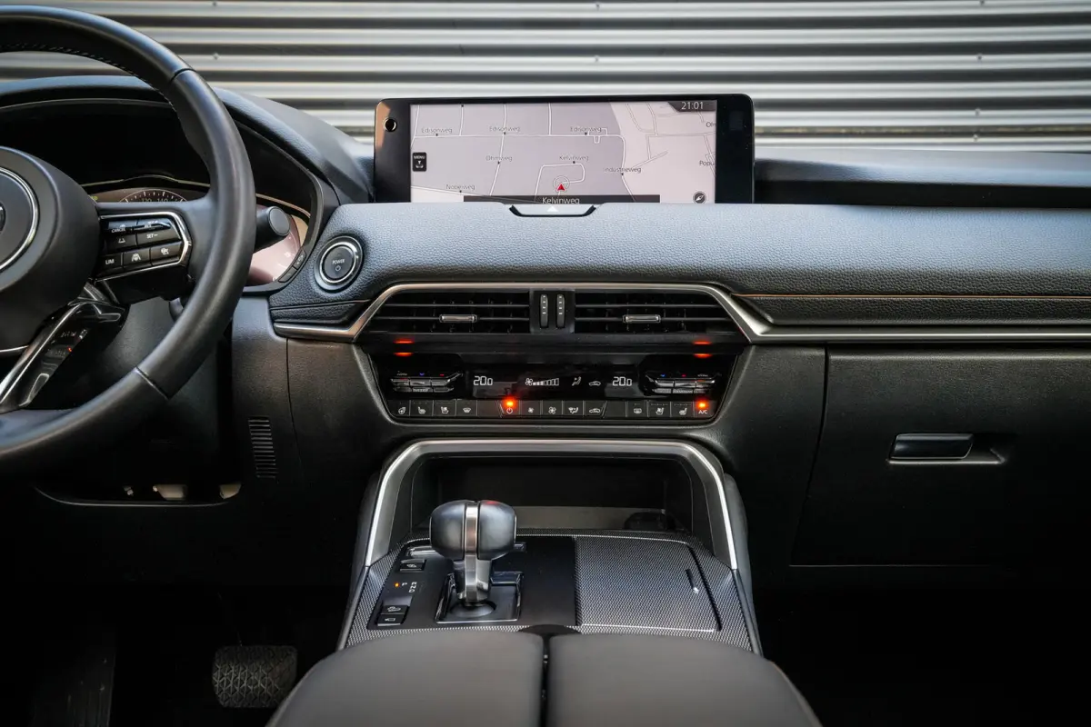 2.5 e-SkyActiv PHEV Homura | ACC | Leder | Trekhaak | Stoelkoeling | 360 Camera | Metallic | 1e Eigenaar |