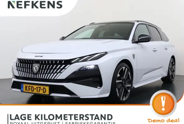 GT 195pk Plugin-Hybrid automaat | Demo | Navigatie | Panoramisch schuifdak | Focal HiFi systeem | Camera rondom | Cruise control adaptief | Lichtmetalen velgen | Elektrische achterklep | App