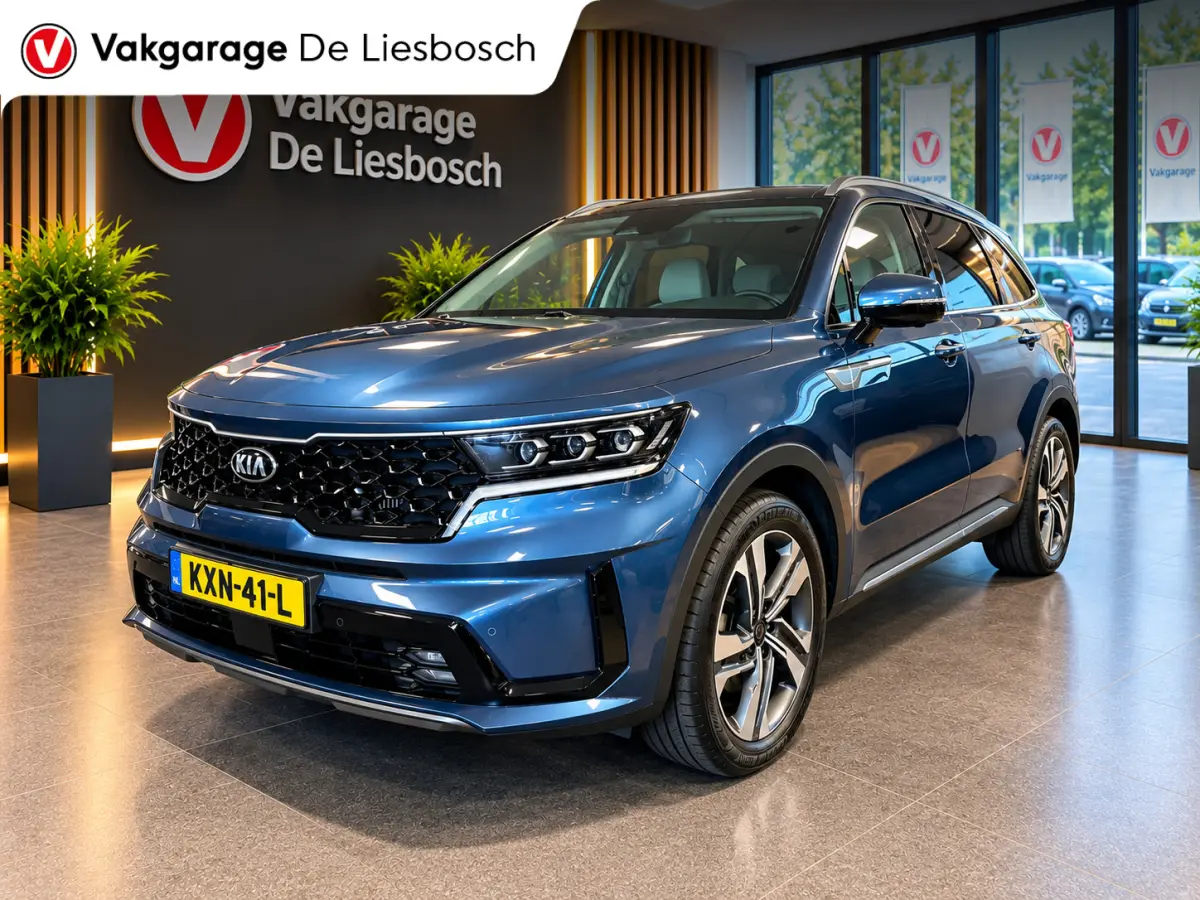 1.6 T-GDI Plug-in Hybrid 4WD DynamicLine 7persoons / Panoramadak / camera / leder / stoel en stoelverwarming