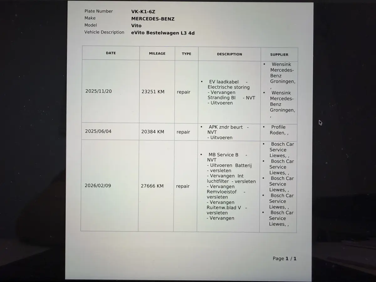 Vito-EVito 116PK Extra Lang 41 kWh CarPlay/Navigatie Systeem/Achteruitrijcamera