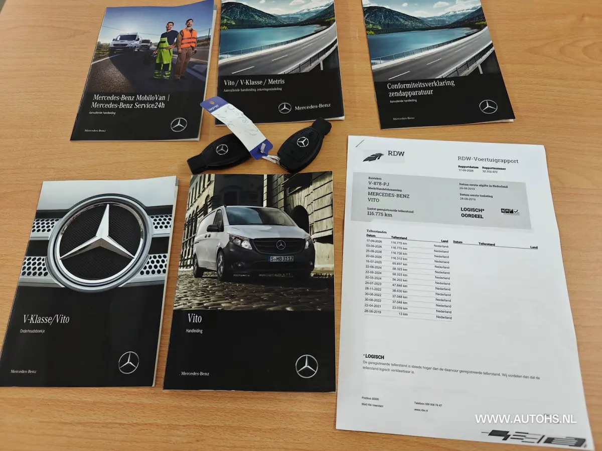 111 CDI Euro 6 , 1e Eig. Apk Aug 2027 , Airco , werkplaats inrichting , nette bus