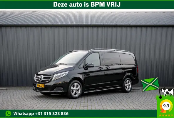 V 250 BlueTEC | Automaat | 360° Camera | Leder | Burmester | Elekt.schuifdeur L+R | Climatronic | Trekhaak