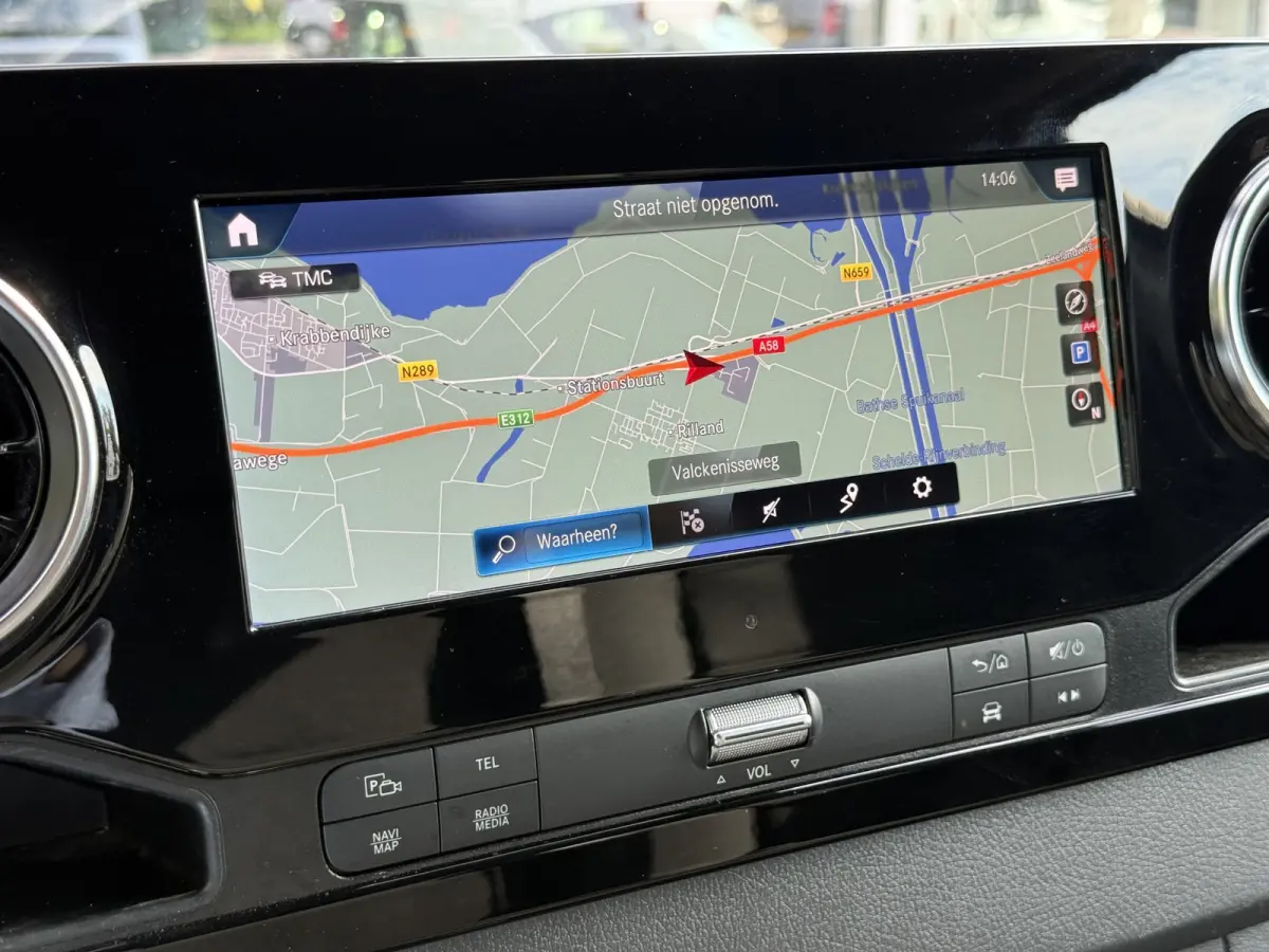 317 1.9 CDI RWD Bakwagen met laadklep | MBUX 10 | Navi | Carplay | Camera | Stoelverw. | Cruisec.