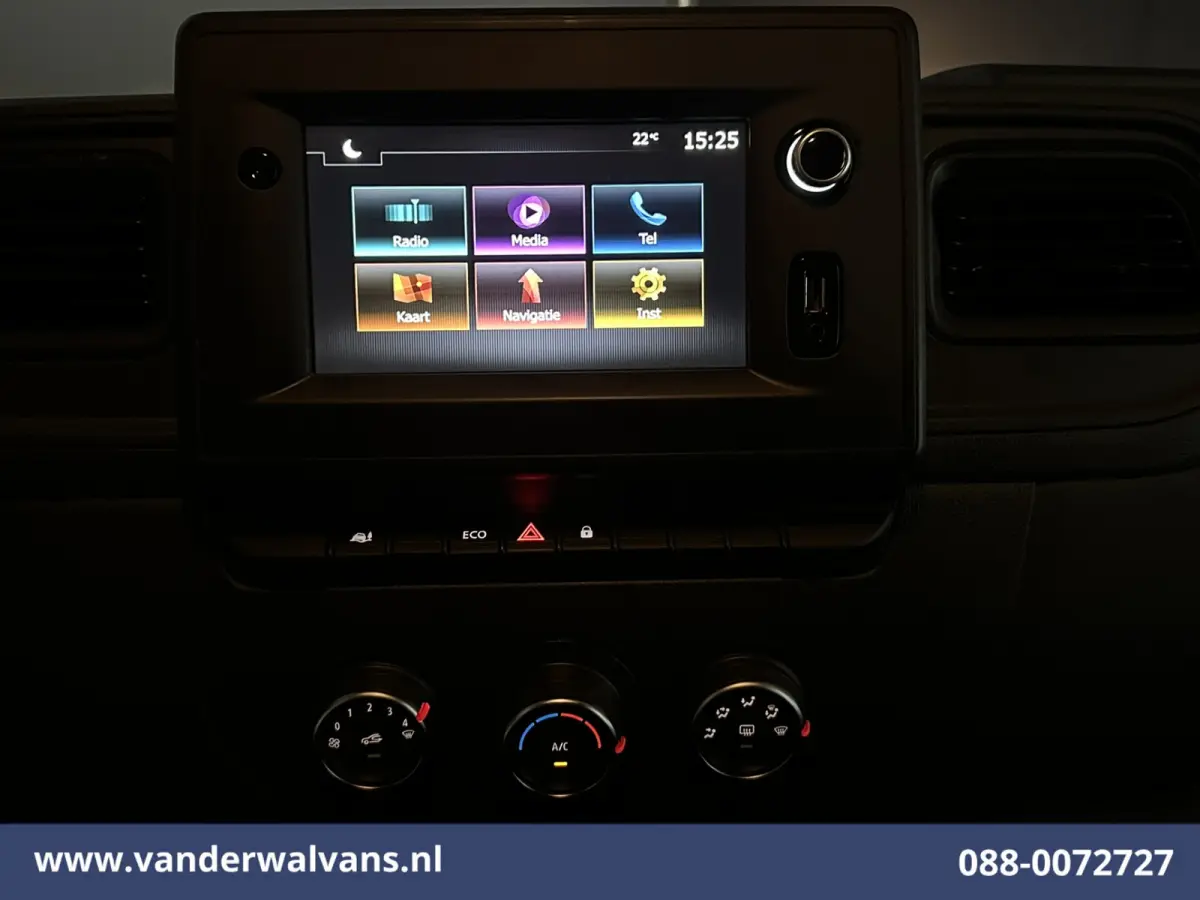 2.3 dCi 136pk L2H2 Euro6 Airco | Navigatie | Camera | Trekhaak | Cruisecontrol Parkeersensoren, Bijrijdersbank