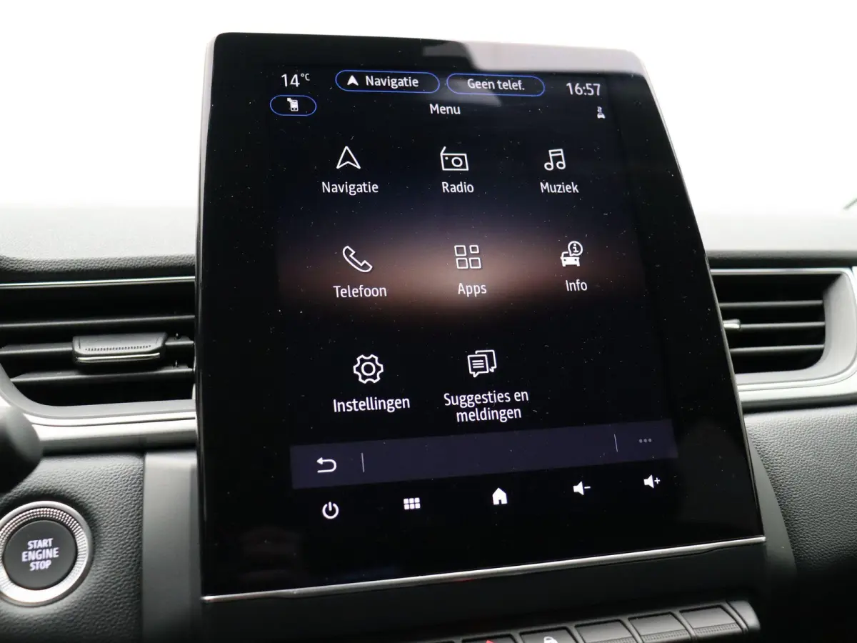 E-Tech Hybrid 145pk Techno | Led | Half leder | Apple carplay & Android auto | achteruitrij camera |