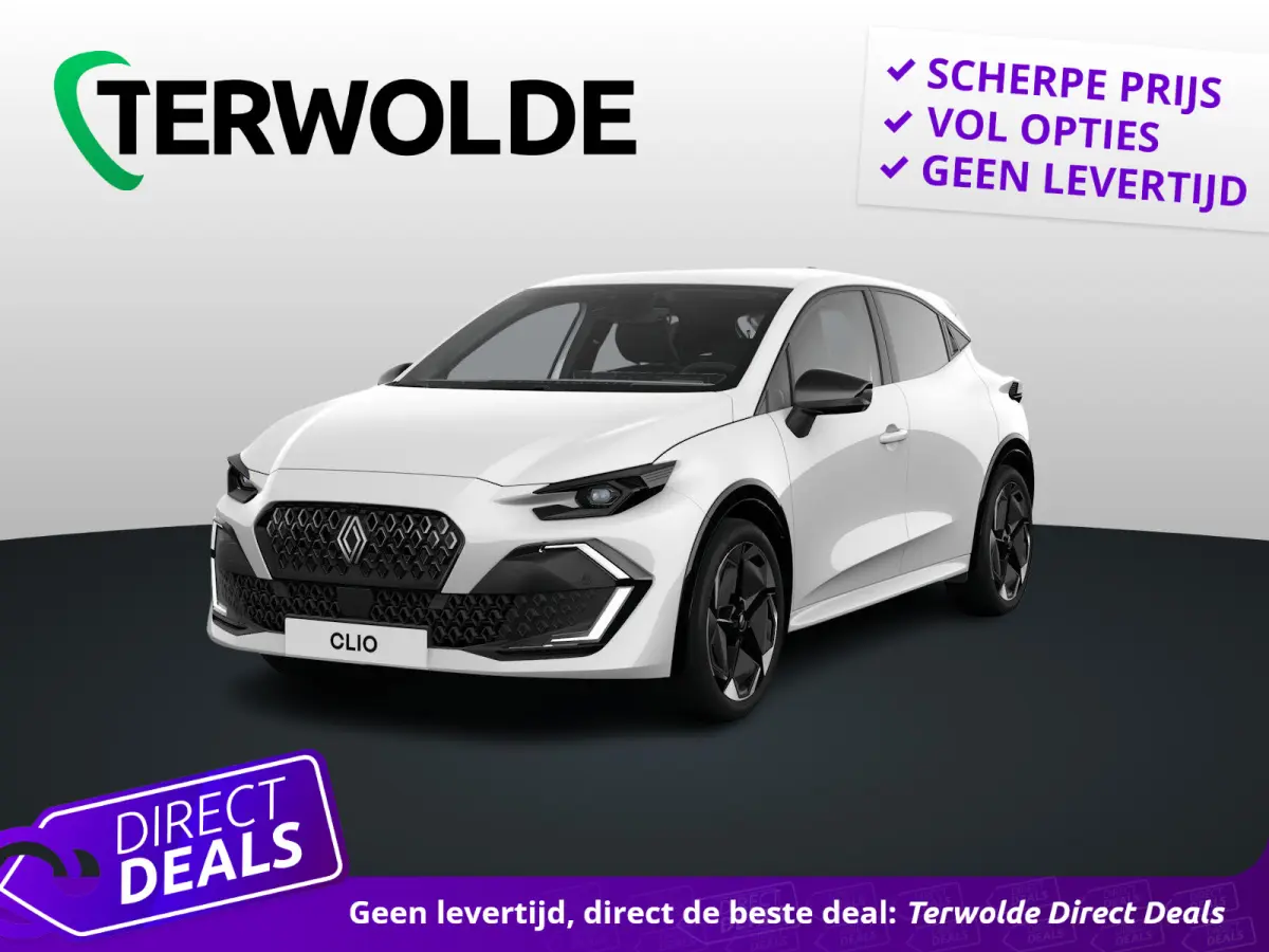 techno full hybrid E-Tech 160 pk | pack winter, safety & parking | lichtmetalen wielen 18""rythmic" | verlenging connected services openR link met twee jaar |
