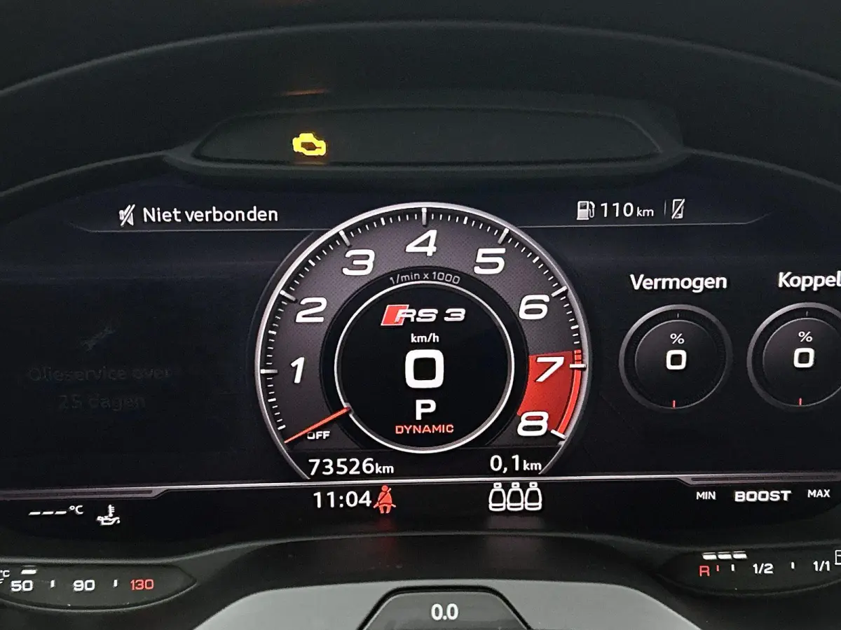 2.5 TFSI RS 3 quattro | Bang & Olufsen | Stoelverwarming | Parkeersensoren | Panoramadak | Climate Control |