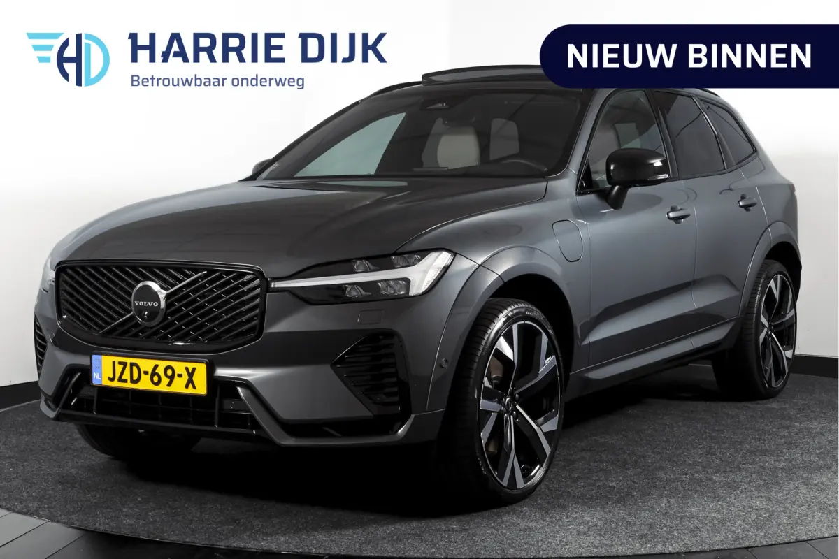2.0 T8 Plug-in hybrid AWD Ultra Dark Org. NL. | Forest Lake | S/K-Panodak | Adapt. Cruise | Stoel-+Stuurverw. | PDC | 360 Camera | NAV + App. Connect | ECC | Elek. Klep | LM 22" |