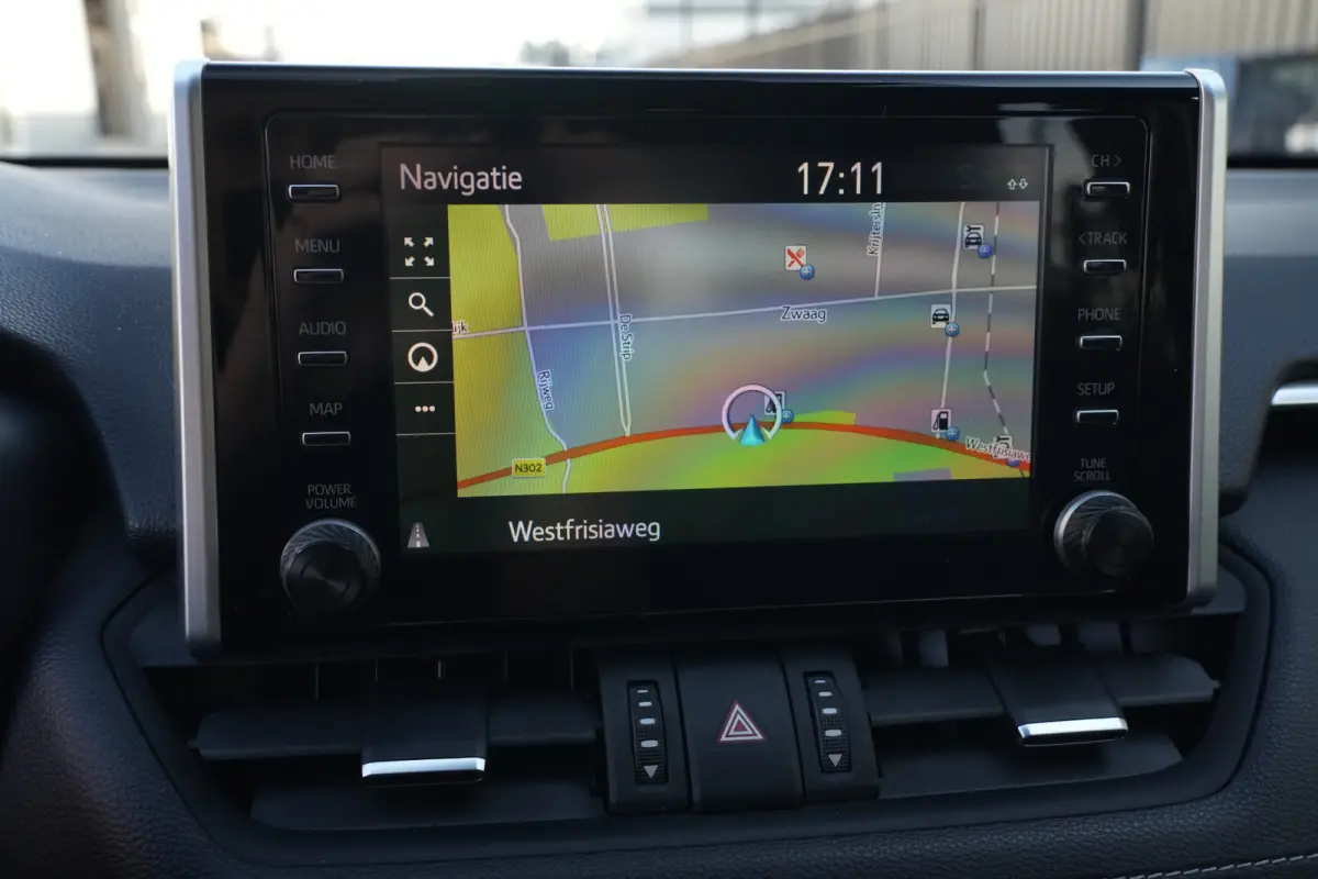 2.5 Hybrid | 218 PK | ACC | Trekhaak | Camera | NAV | Toyota RAV4 2.5 Hybrid met 2.5-liter 4-cilinder hybride motor, adaptieve cruise control, LED koplampen, achteruitrijcamera, parkeersenso