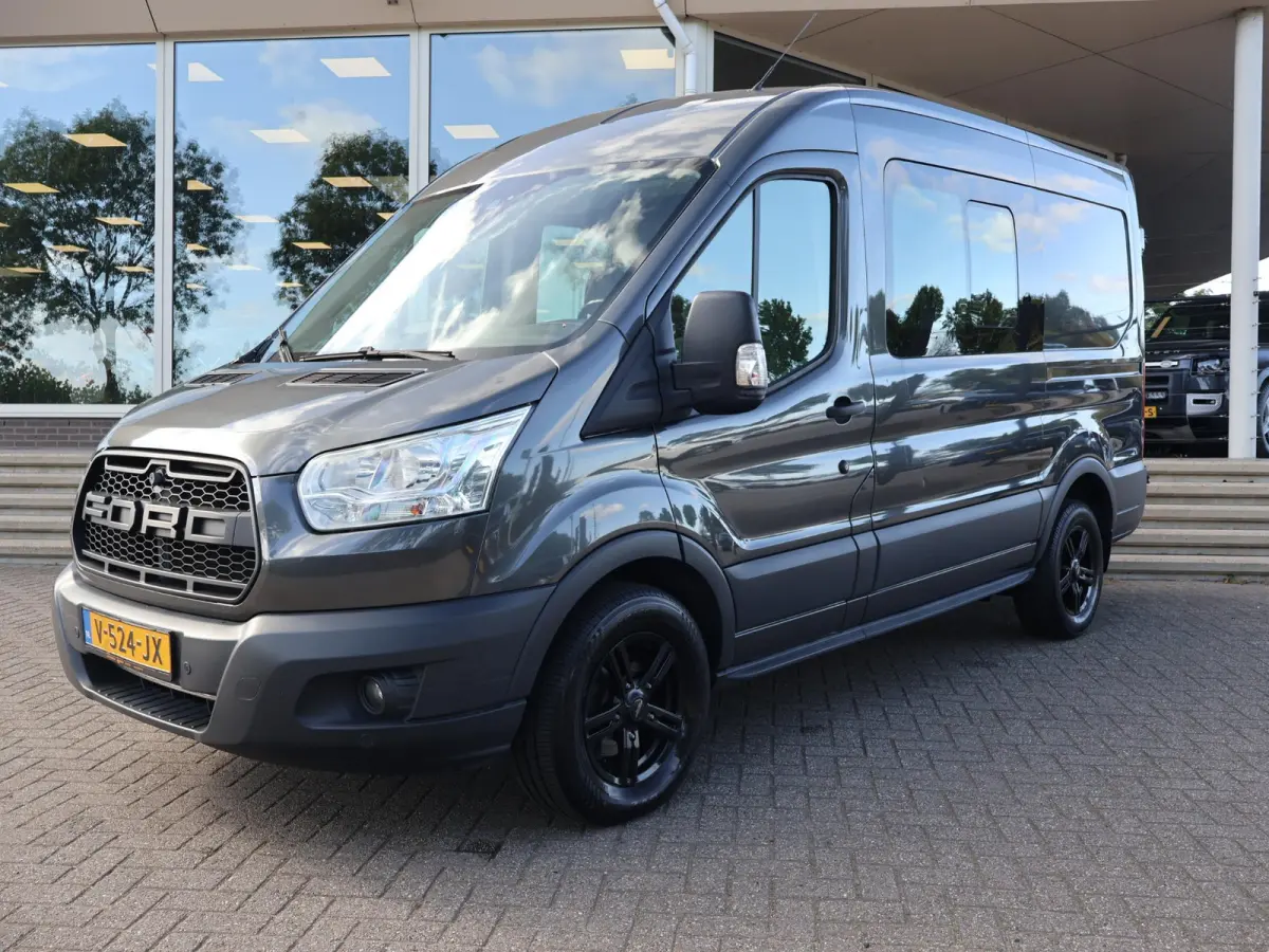 330 2.0 TDCI 130 PK L2H2 DUBBEL CABINE 5-PERS. *85.969 KM* | EURO 6 | TREKHAAK 2650 KG | LMV