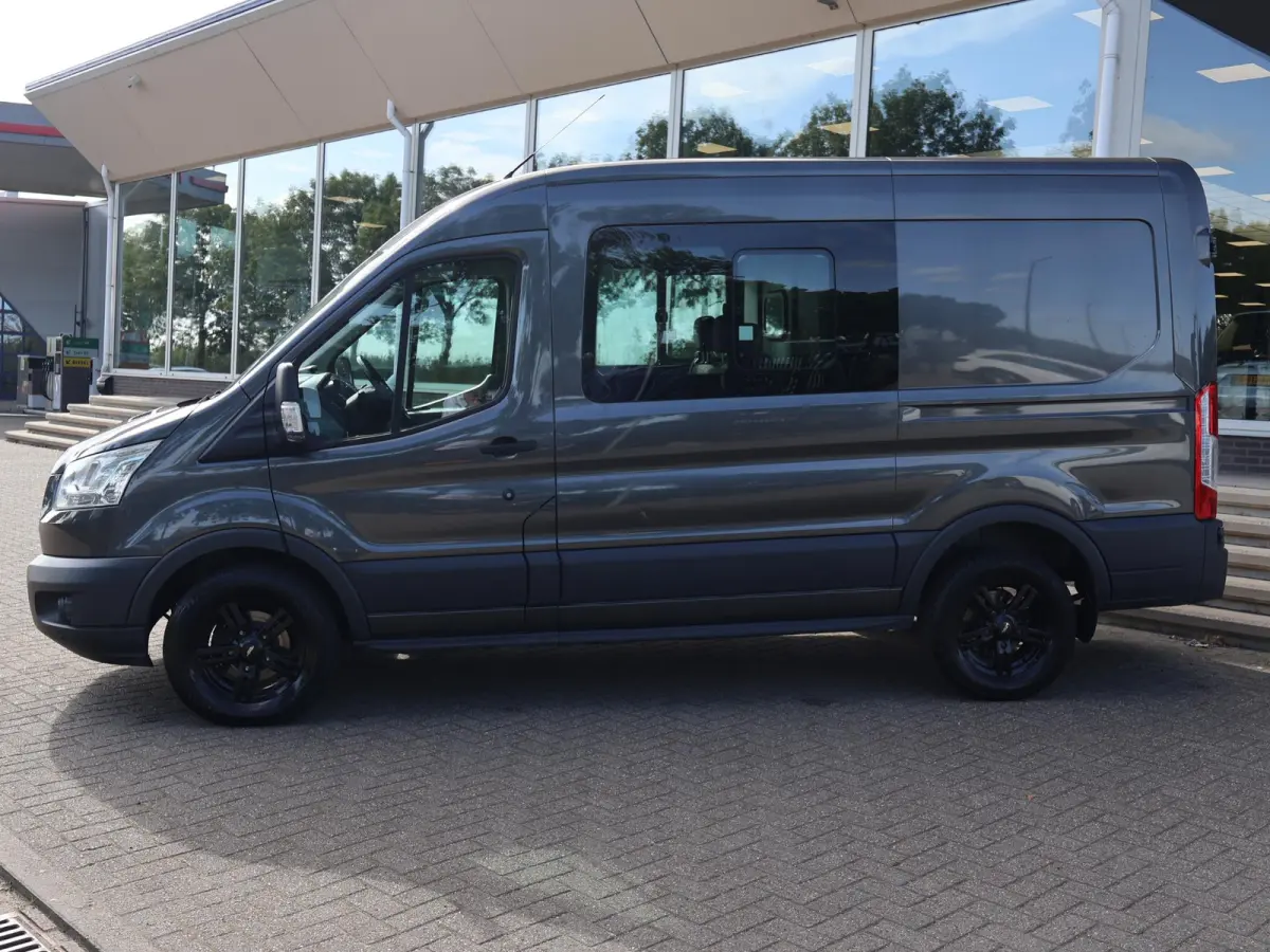 330 2.0 TDCI 130 PK L2H2 DUBBEL CABINE 5-PERS. *85.969 KM* | EURO 6 | TREKHAAK 2650 KG | LMV