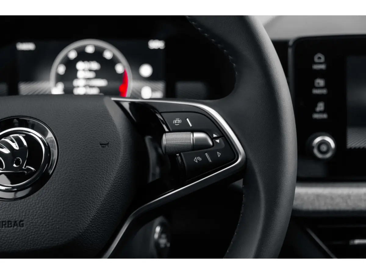 Selection | Cruise control met speedlimiter | Driver Activity Assistant, vermoeidheid waarschuwingssysteem | Front Assist, proactief remsysteem