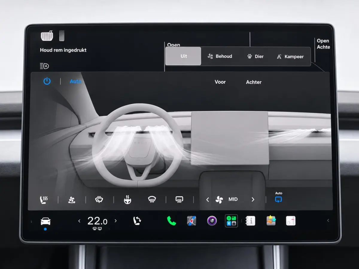 Standard RWD 58 kWh Panoramadak Navigatie Camera Adaptive Cruise Control Stoel- en stuurverwarming Dodehoekdetectie Elektrische achterklep Full Led Climate Control