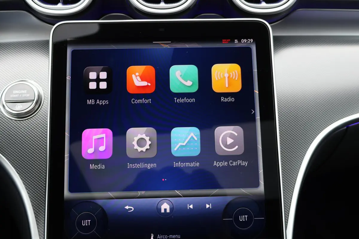 220 d AMG Line / Panoramadak / Memory Stoelen / Burmester Surround / Night Pakket / Trekhaak Wegklapbaar