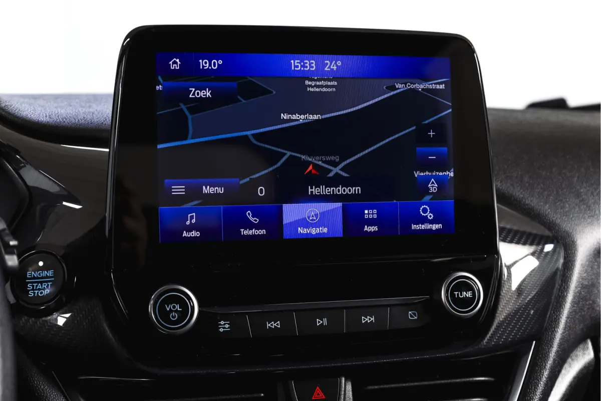 1.0 EcoBoost 100 PK ST-Line Orig. NL | Cruise | Winterpakket | PDC | Camera | NAV + App. Connect | ECC | LM 17" |